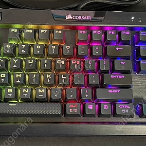 커세어 K70 RGB MK.2 적축 + 키캡