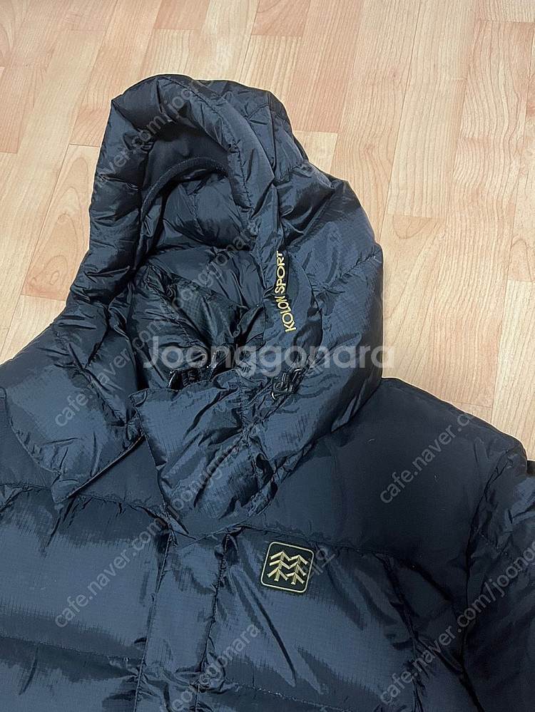 코오롱 헤스티아 구스패딩-사이즈 100 (블랙색상)--------10만--2