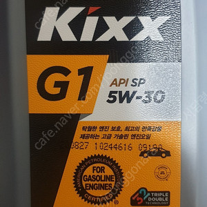 kixx G1 5w-30 엔진오일 9통