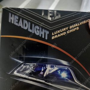 전조등 LED 새상품 H7