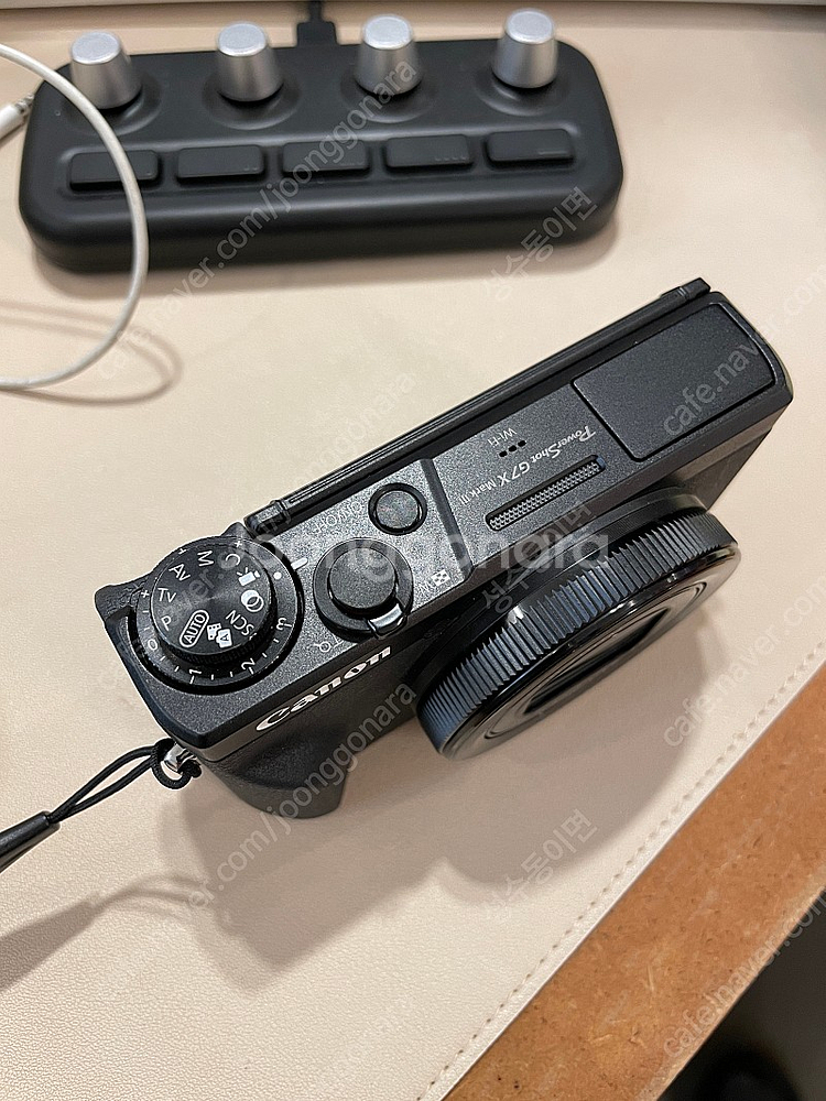 캐논 g7x mark3 + 삼각대그립 + 64기가메모리...--1