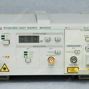 Anritsu MG9001A 안정화 광 발생기(N27) 특가판매