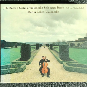 바흐 첼로 모음곡 1-6번 CD(Bach: 6 Suites a Violoncello Solo senza Basso Martin Zeller