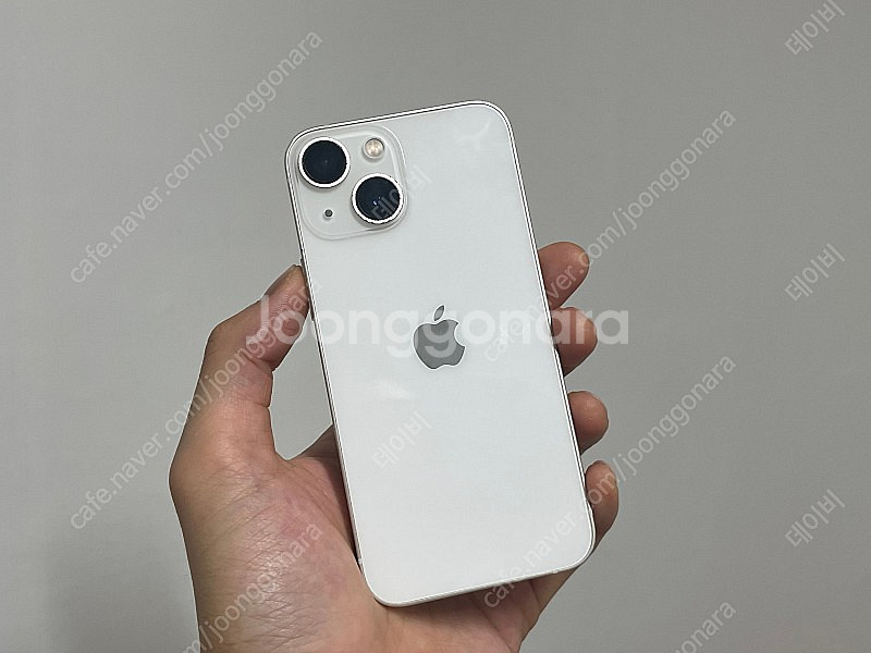아이폰 13미니 화이트 128GB 애케플 24년 10월...--1