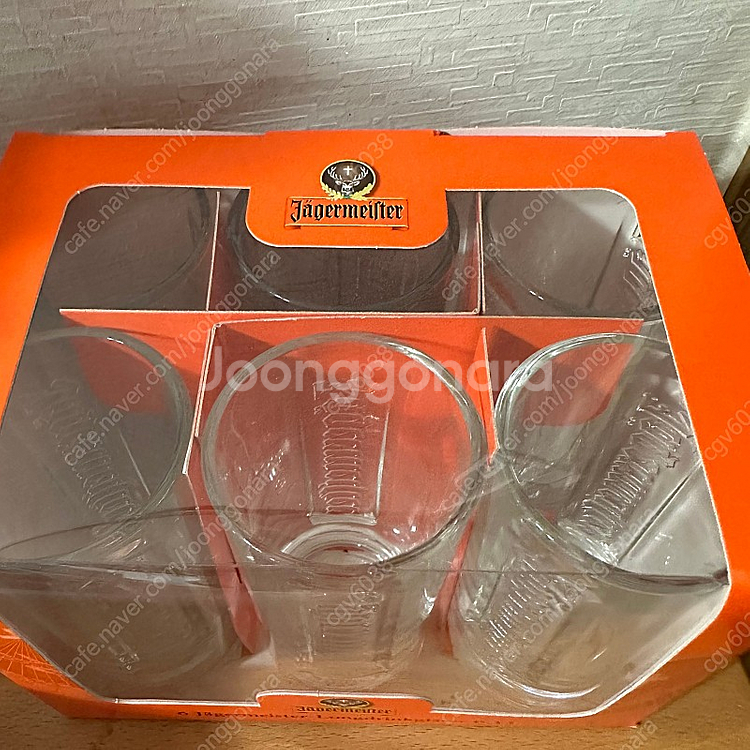 예거마이스터 하이볼 잔 set--1