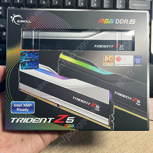 G.SKILL DDR5-6400 CL32 TRIDENT Z5 J 32GB (16GB X 2EA) 실버 패키지 지스킬 트라이던트