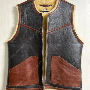 리얼맥코이 c-3 leather vest