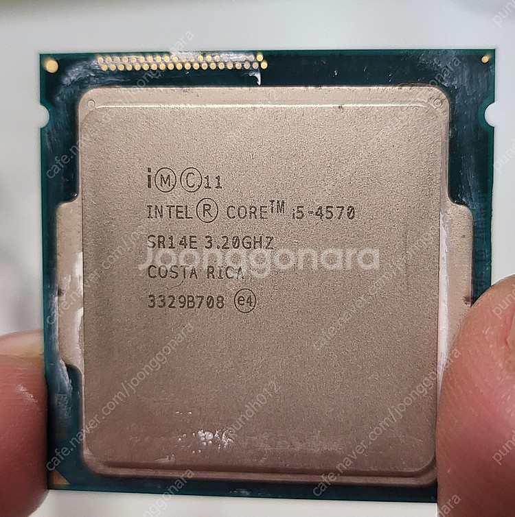 인텔 CPU I5 4570 3.2Ghz 팝니다--0