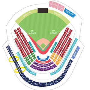 <<<자리교환>>> 한국시리즈 3차전 KT:LG 스카이존 421블럭(2인) -> 426블럭(2인) 교환 원하시는 분 있나요?