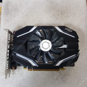 중고 MSI GTX1050TI 2개 일괄 판매 합니다 !!!