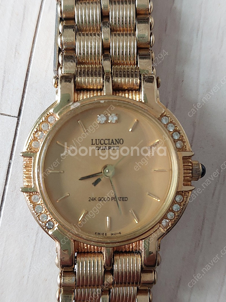 Lucciano 24k 시계팝니다 택포 25000--0