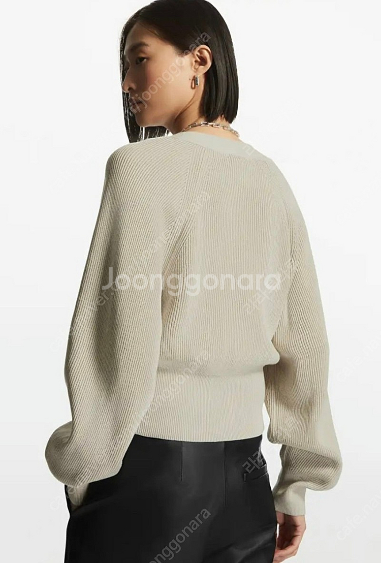 코스 릴랙스드핏 가디건--1