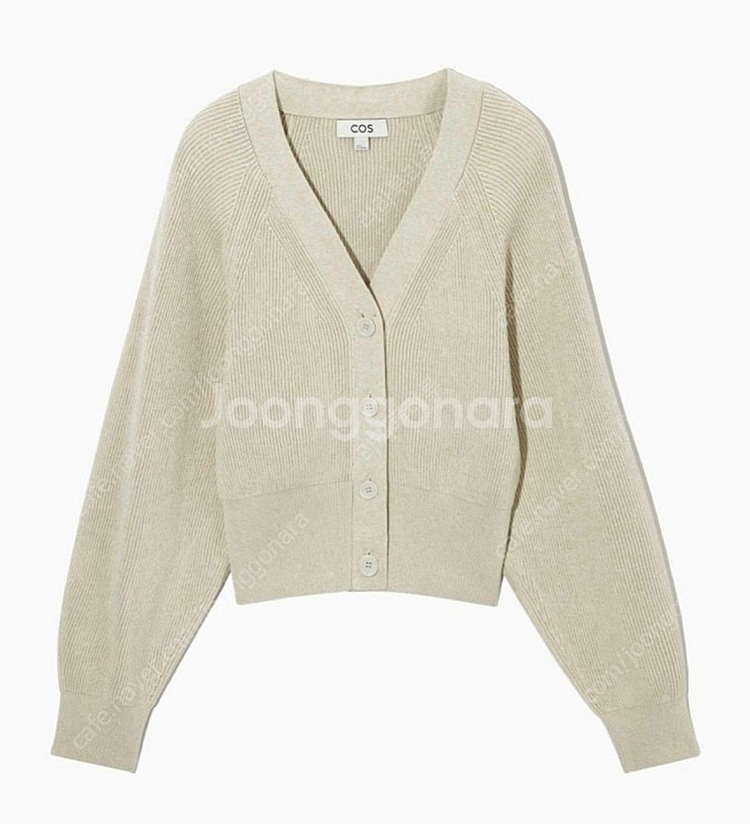 코스 릴랙스드핏 가디건--2