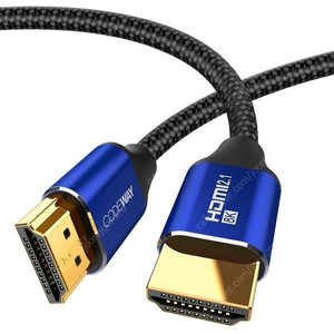 코드웨이 2.1 HDMI 케이블 Premium (7m) 2개 판매합니다.