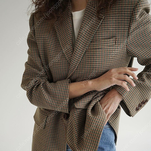 페미니크 [OFC]Check Balmacaan Coat (beige) / [OFC]Sprout Check Jacket (beige)