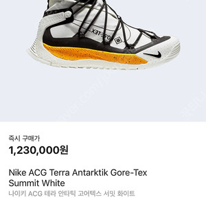 나이키 acg 테라안타틱 서밋화이트 275size 판매