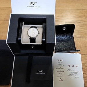 iwc 포르토피노40 골드핸즈