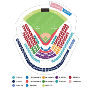 한국시리즈 3차전 1루응원석 2자리 3루자리로 교환 원합니다.