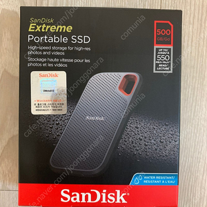 샌디스크 외장 SSD 500기가