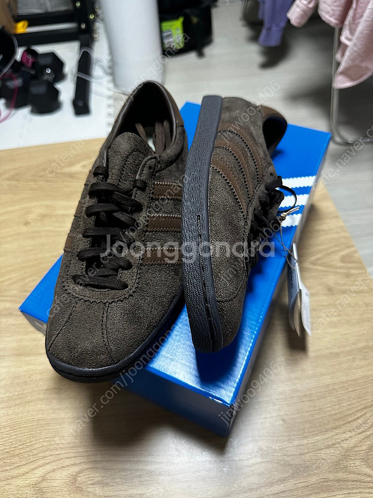 아디다스 토바코 그루엔 다크 브라운 255--0
