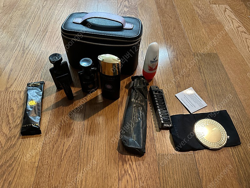 에미레이트 1등석 어메니티 (불가리 향수 포함)--3