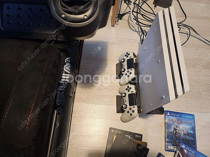 PS4 G29.시프터.거치대.레카로시트 풀셋 팝니다--2