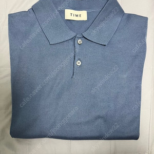 타임옴므 22S/S 실크 100 카라 니트 탑 팝니다
