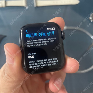 애플워치6 블랙40mm 셀룰러