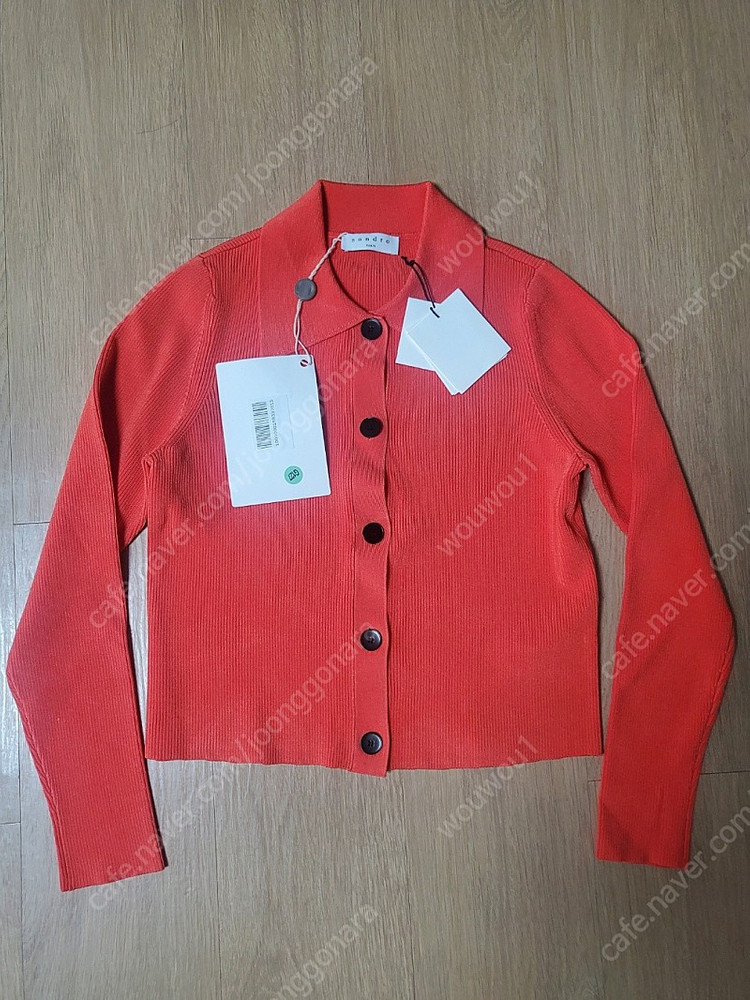 산드로(정품) 크롭가디건-새상품(가격내림) 이미지