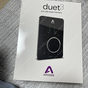 아포지 듀엣 3 apogee duet 3