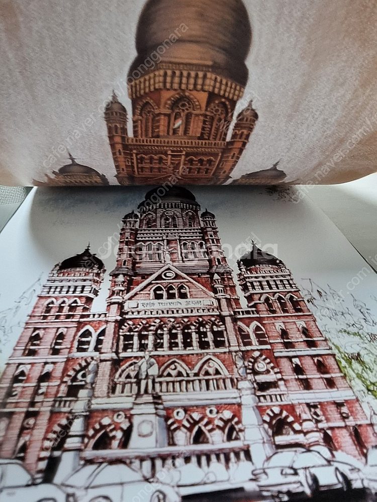 새책 드로잉 트래블러 인디아 로맨스--2