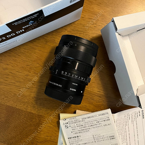 시그마 24mm f2 dg dn L마운트 팝니다