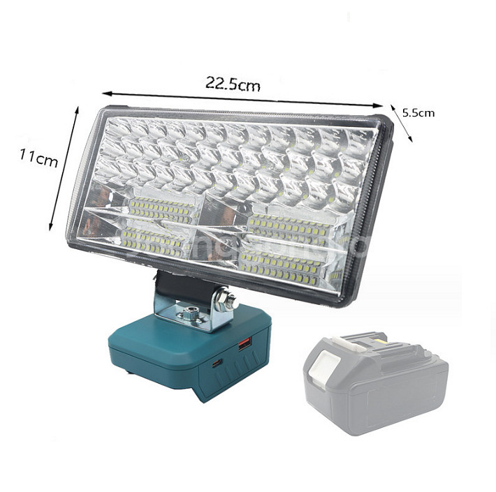 핸드폰고속충전기능 마키타 Makita 호환 LED 작업...--1