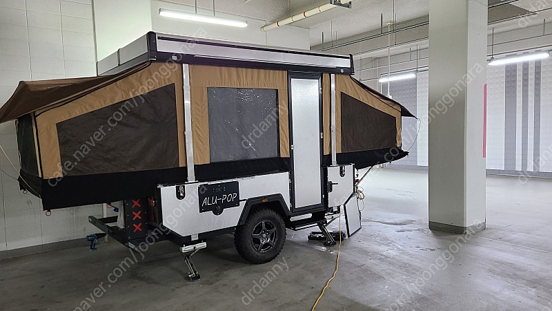 텐트 트레일러 알루팝(2020.8등록) 팔아요 이미지
