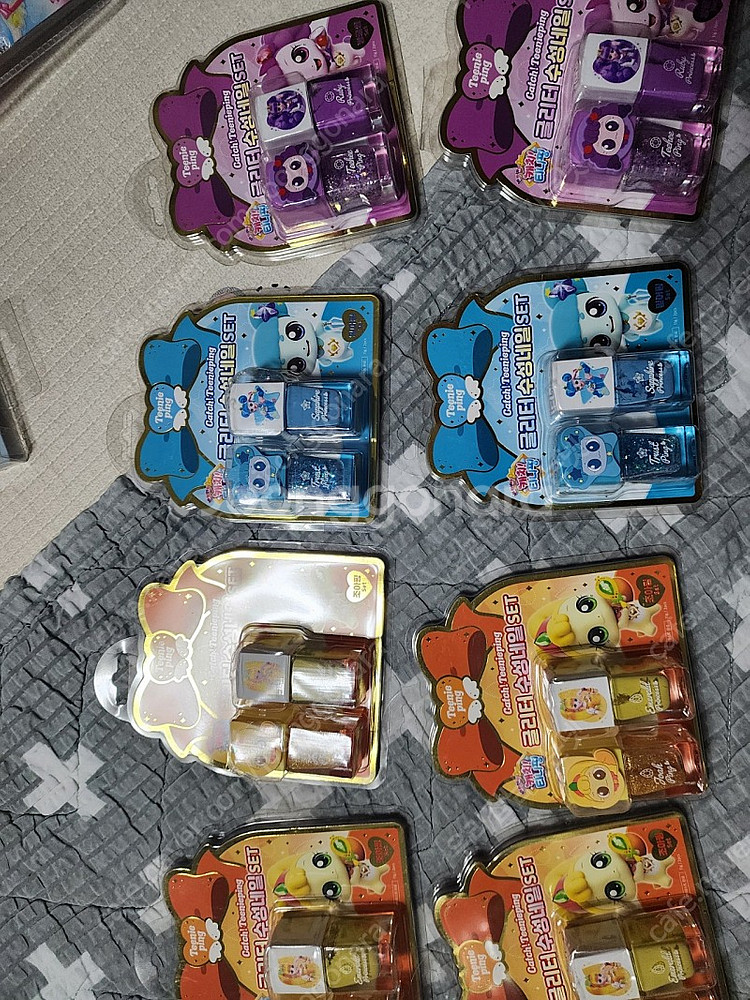 캐치티니핑 글리터 수성네일 세트 두세트금액--0
