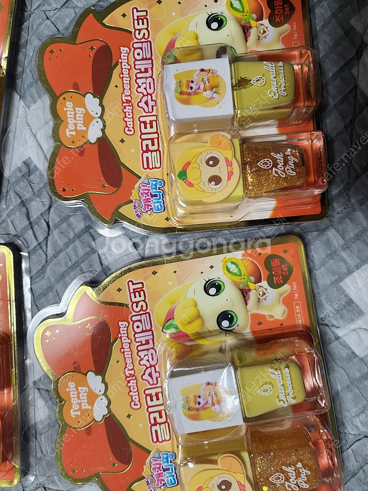 캐치티니핑 글리터 수성네일 세트 두세트금액--5