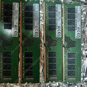 삼성 ddr4 16gb 3200aa 램 16기가 4개 팔아요~