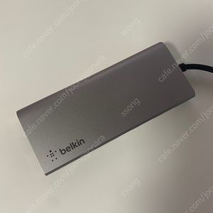 벨킨 USB C타입 노트북 멀티미디어 허브 팝니다.