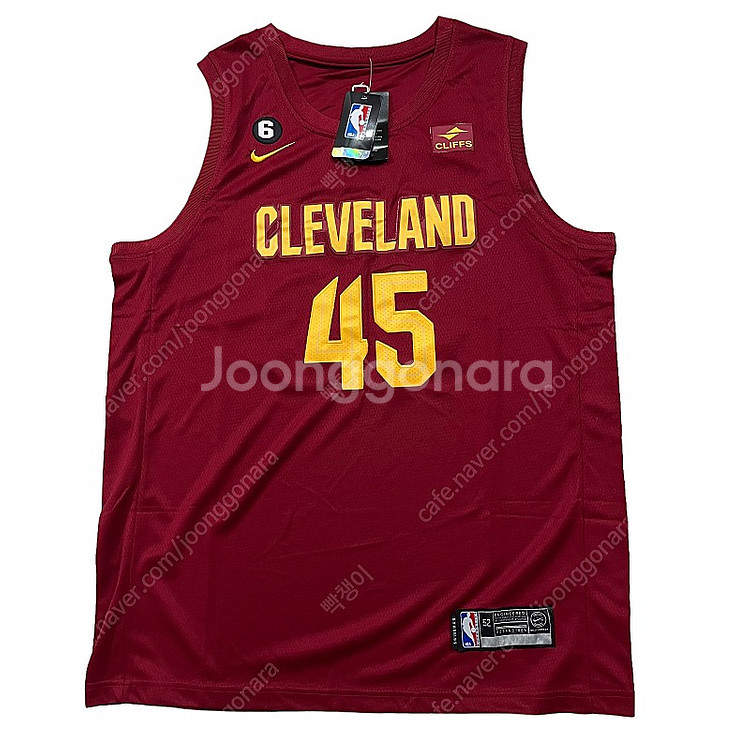 나이키 NBA 클리블랜드 캐벌리어스 도노반 미첼 유니폼--0