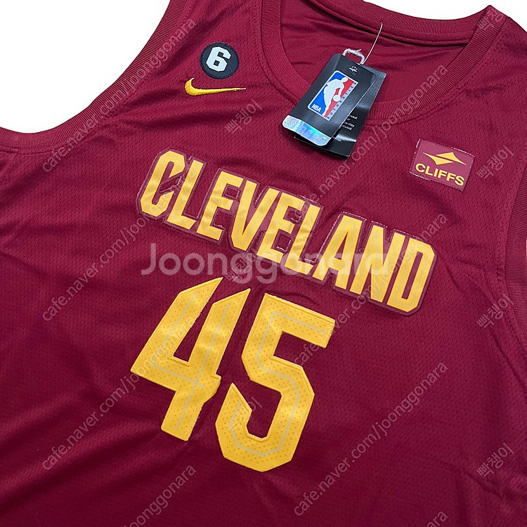 나이키 NBA 클리블랜드 캐벌리어스 도노반 미첼 유니폼--1