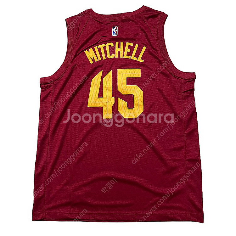 나이키 NBA 클리블랜드 캐벌리어스 도노반 미첼 유니폼--3