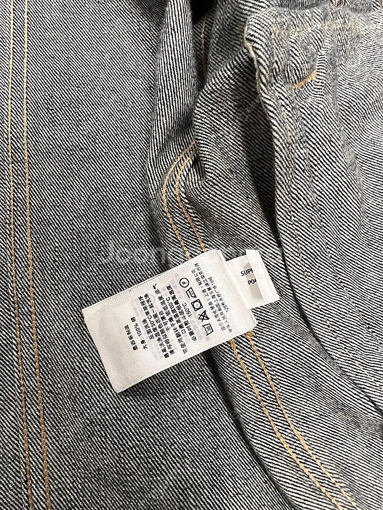 [M] 폴로 데님앤서플라이 데님 자켓 청자켓--2