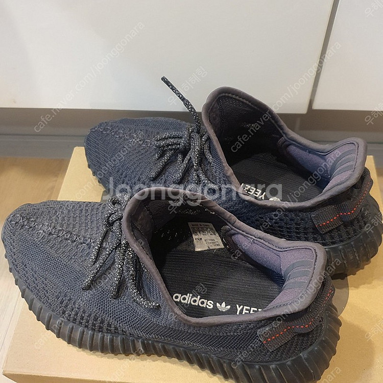 이지부스트 350 v2 255 트리플블랙 논리플렉터 팝...--3