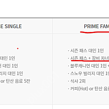 휘닉스파크 프라임 페밀리 (PRIME FAMIYL