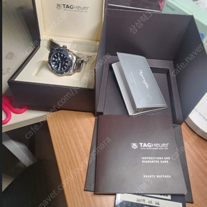 태그호이어 아쿠아레이서 쿼츠, 청판 41mm, 85만