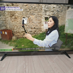 대우 루컴스 T4901TU (UHD HDR)스마트 티비 백라이트수리완료