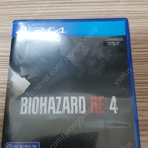 PS4 용 바이오하자드 RE4 판매합니다