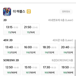 CGV 예매 1인 8천원