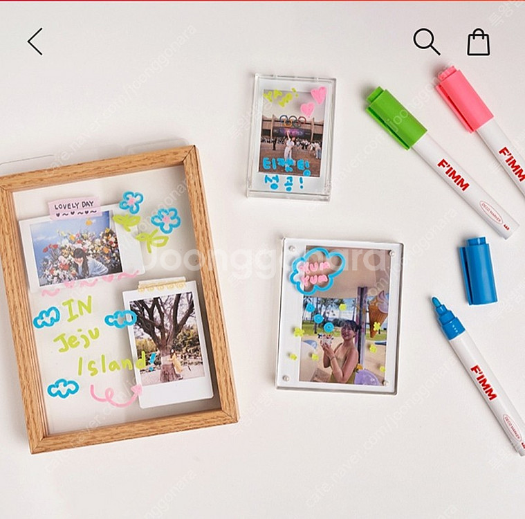 (미개봉 새상품) 인스탁스 미니 에보 Evo 폴라로이드 블랙 [데코팬 서비스] 택포 25만--5