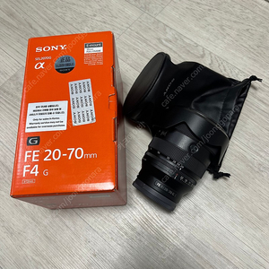 소니 20-70mm F4 G 렌즈